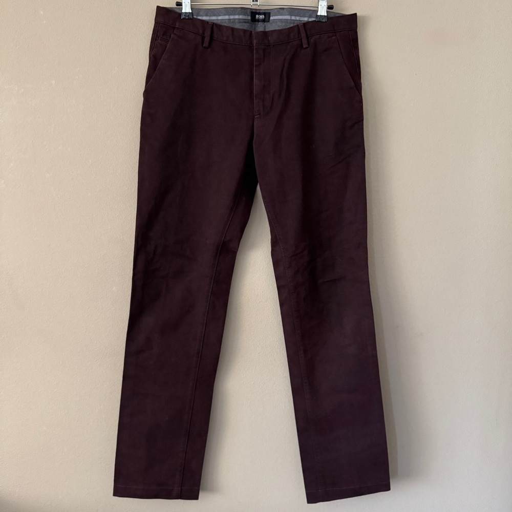 Boss by Hugo Boss Women's Stretch Slim Fit Trouser Pants Euro 48